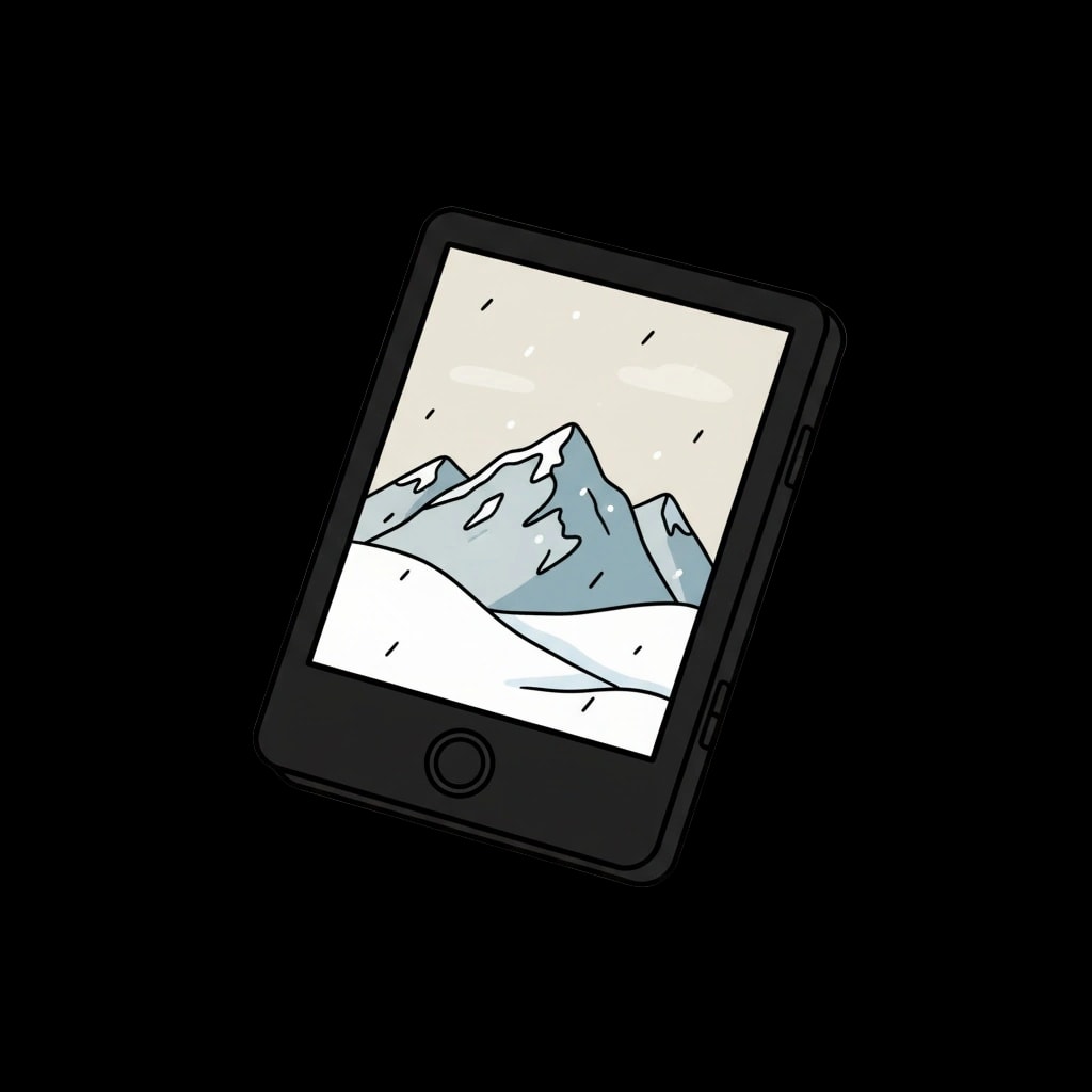 Snowy E-reader