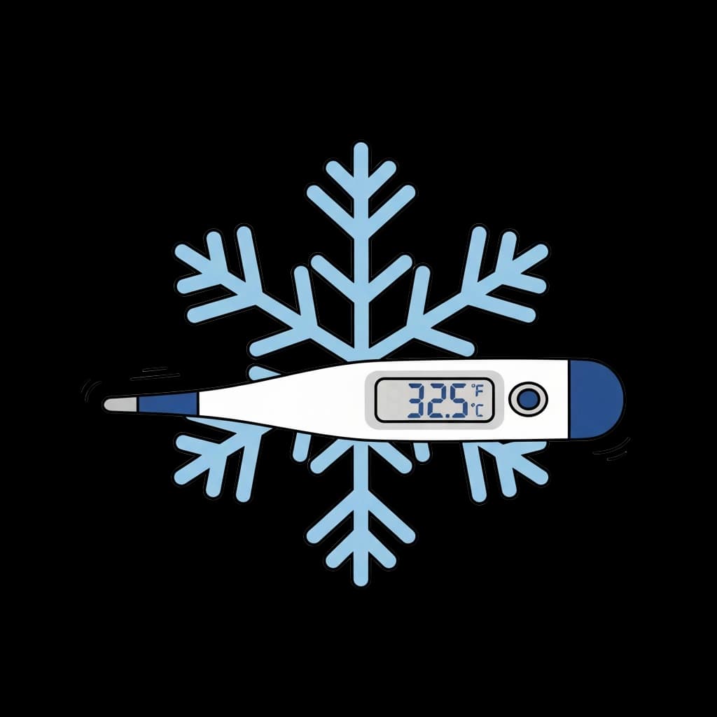 Winter Temperature Digital