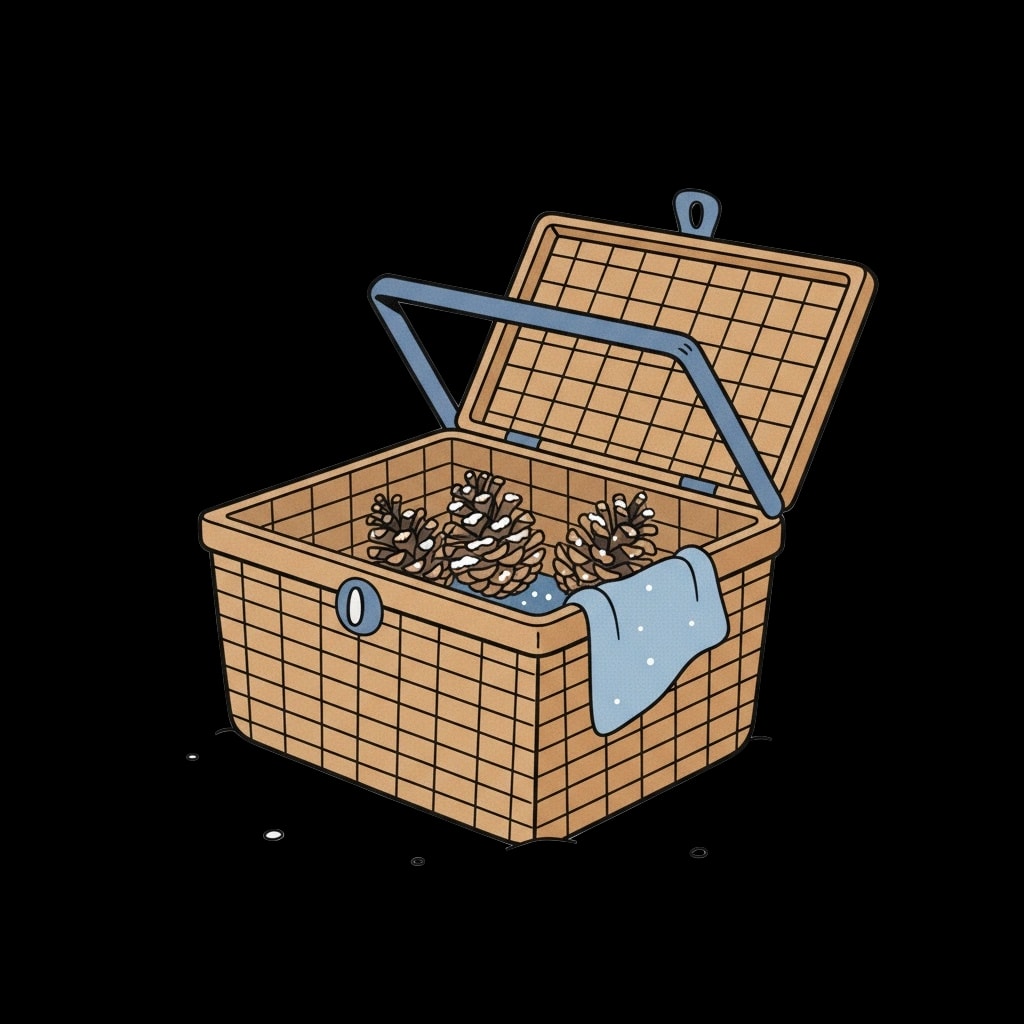 Winter Picnic Basket