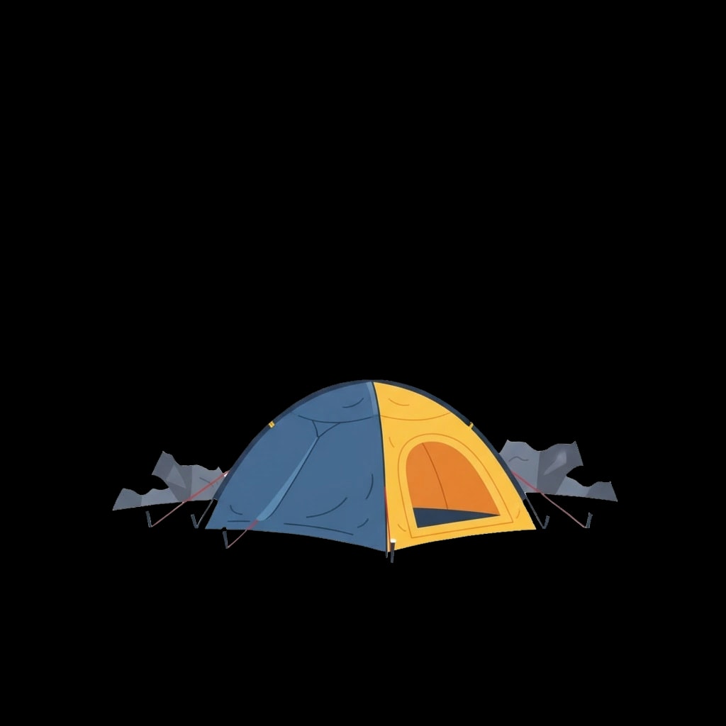 Winter Camp Tent