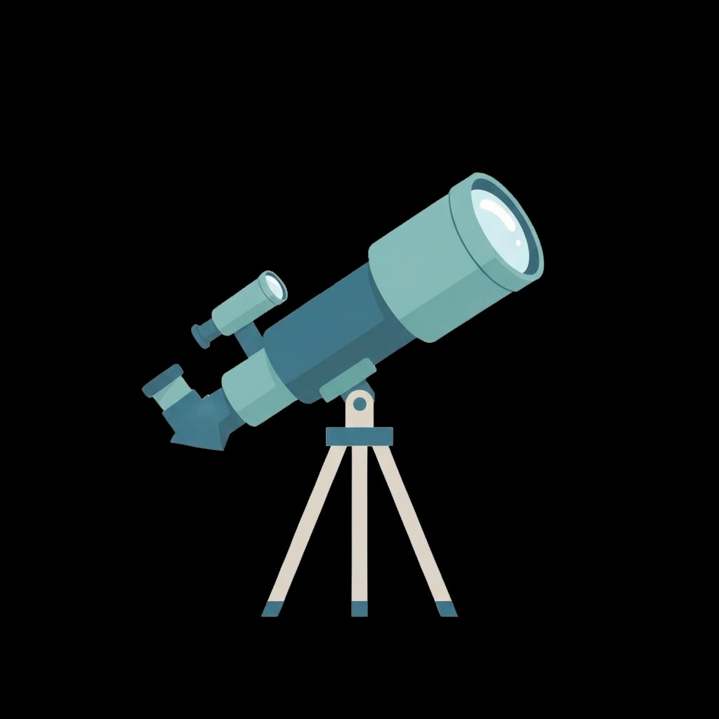 Winter Night Telescope