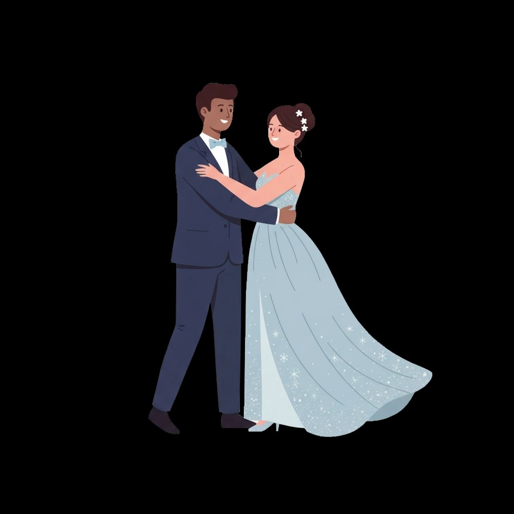 Elegant Dance Couple