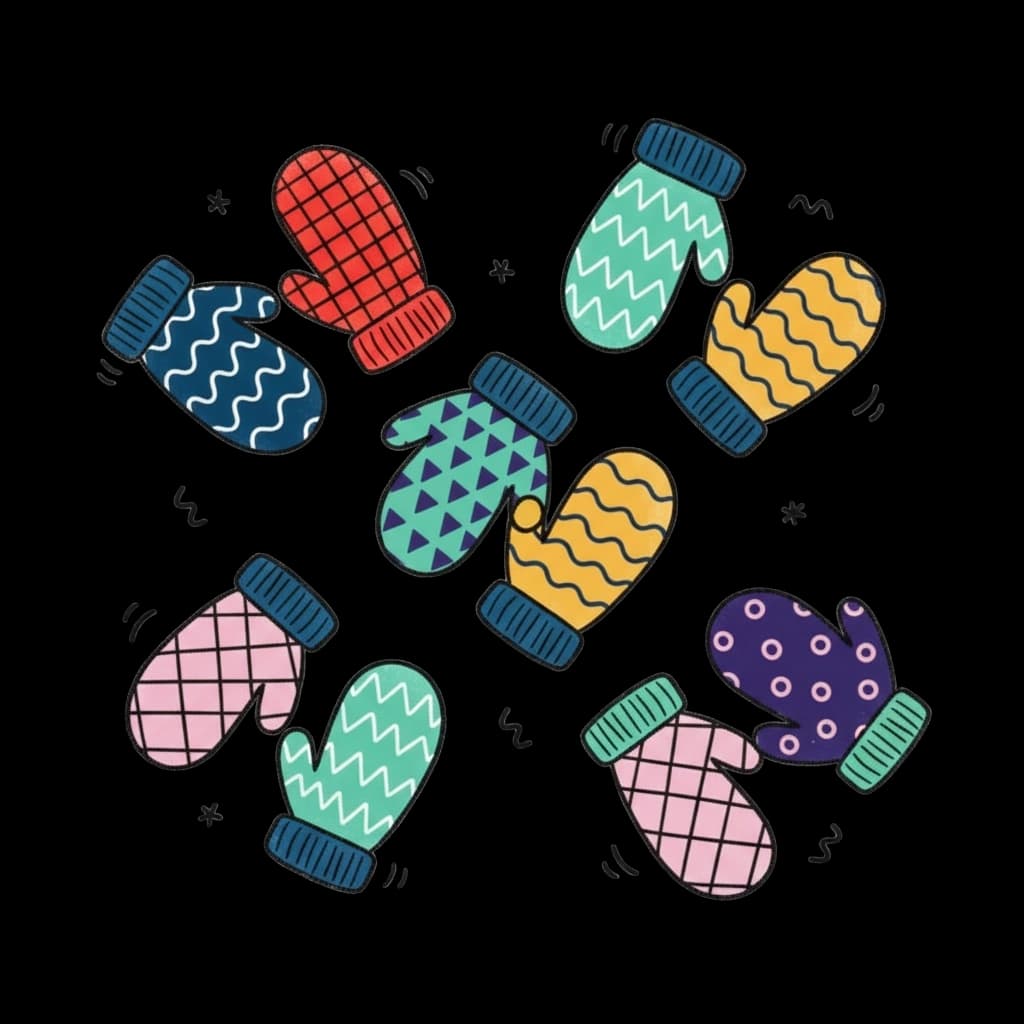 Mitten Matching Game