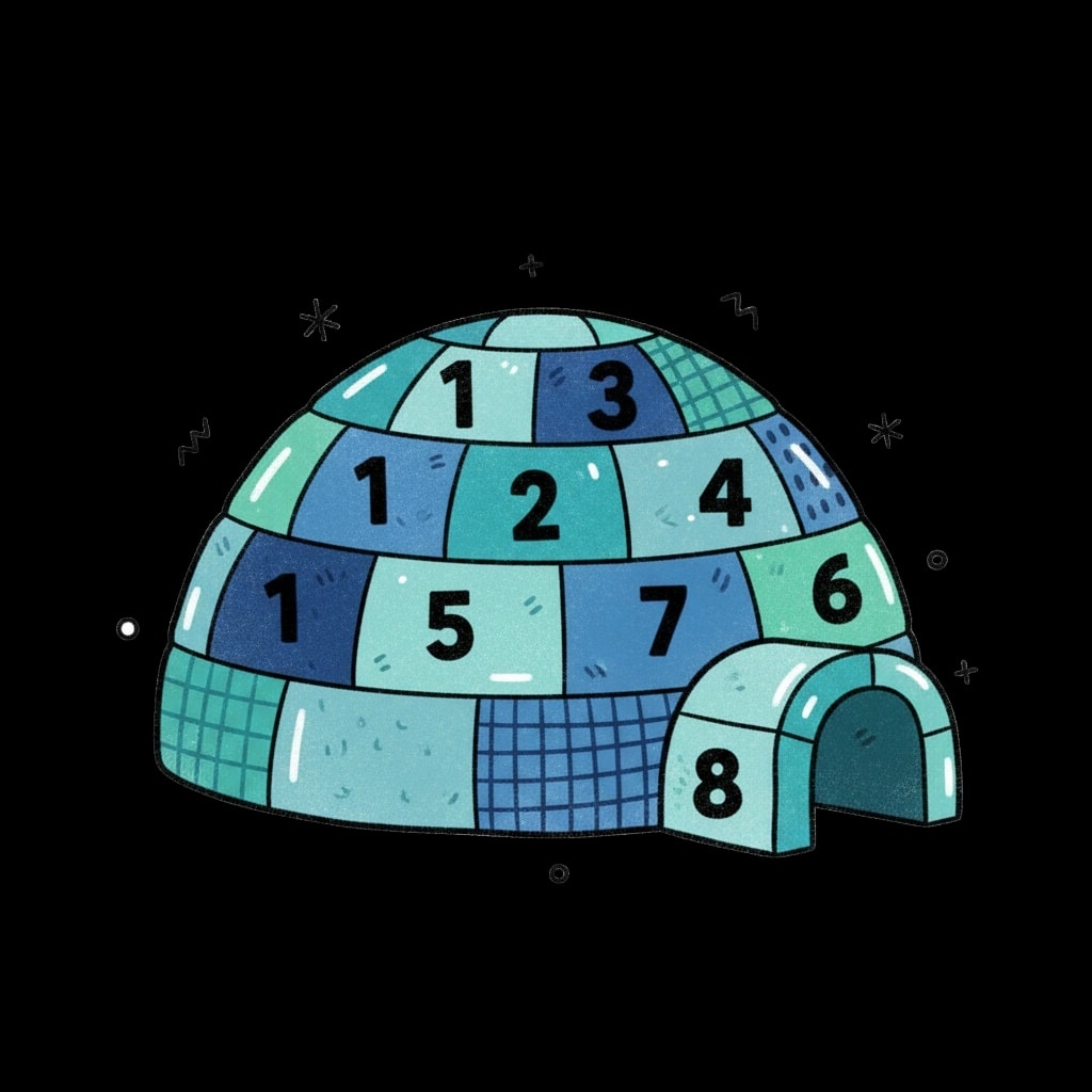 Igloo Number Puzzle