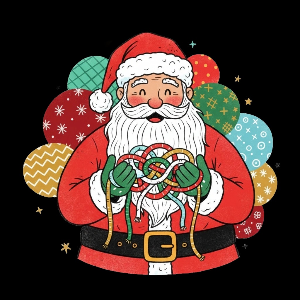 Santa's String Puzzle