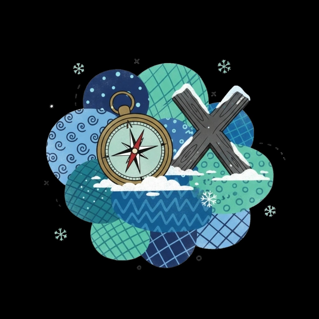Snowy Compass Quest
