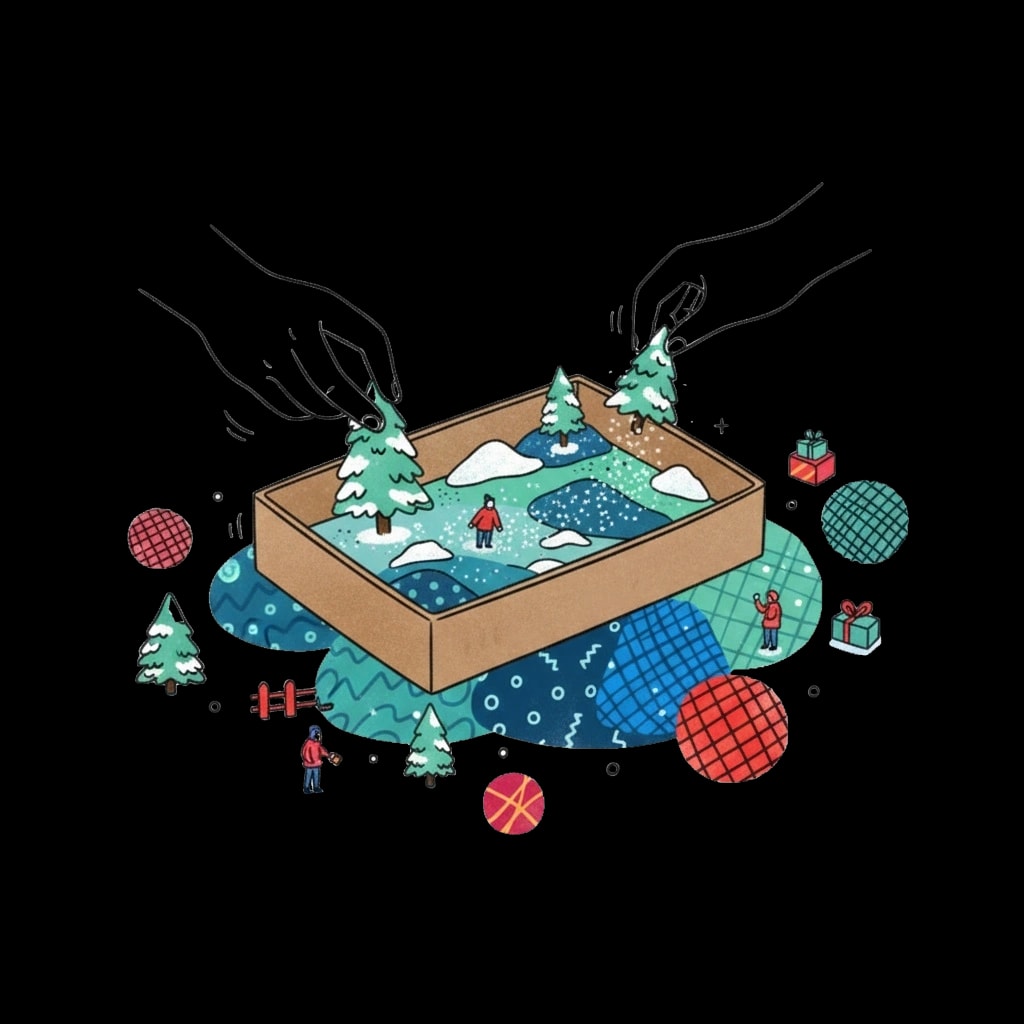 Winter Diorama Creation