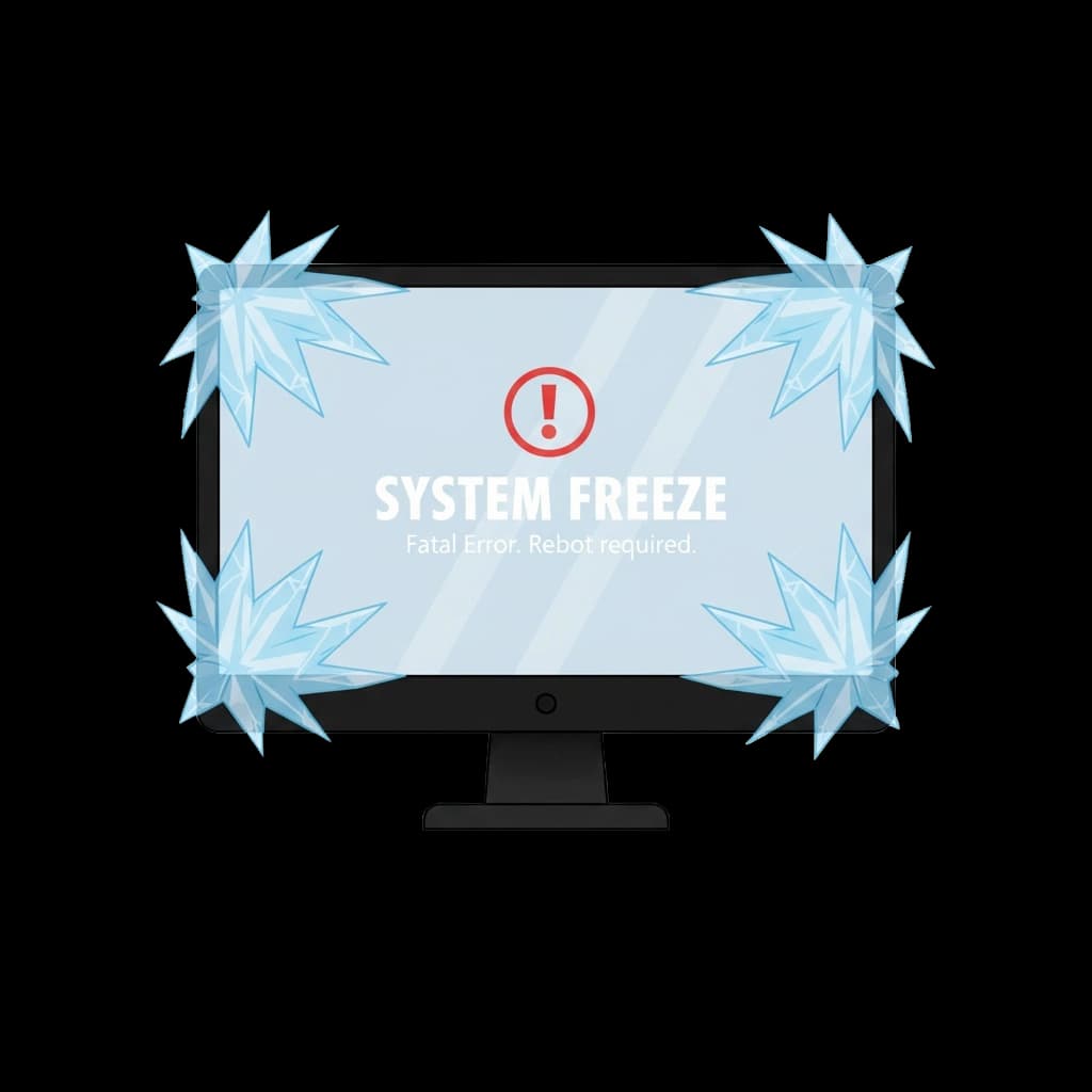 Icy Error Screen