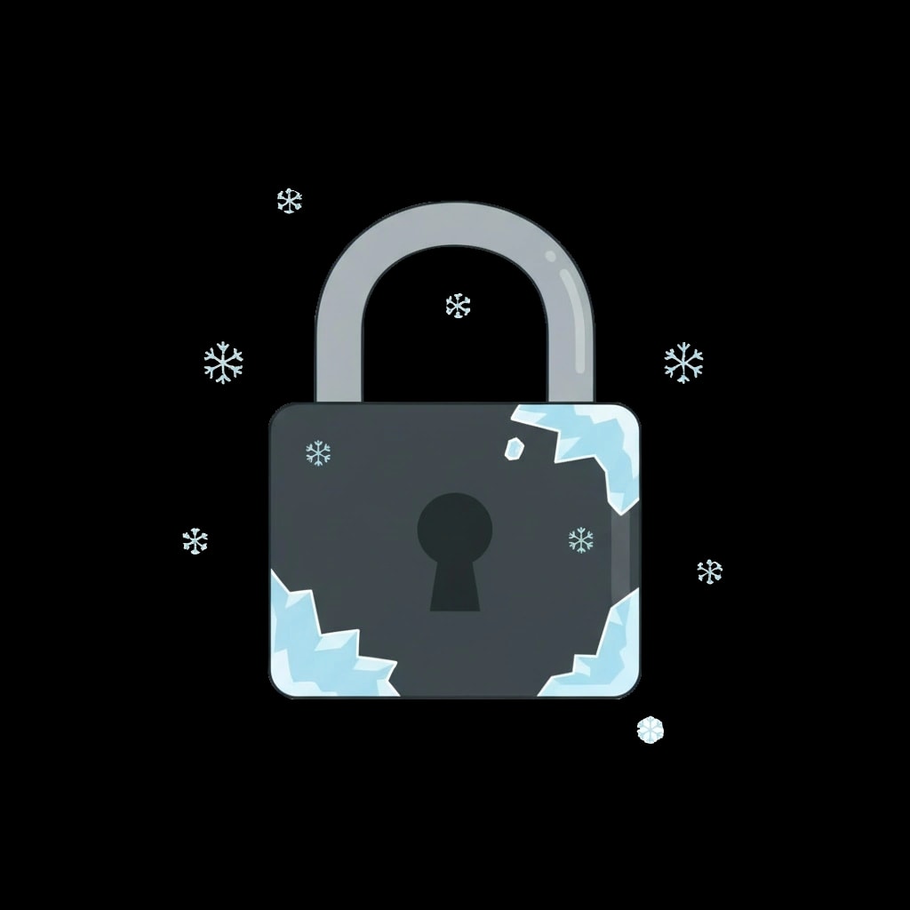 Frozen Password Lock