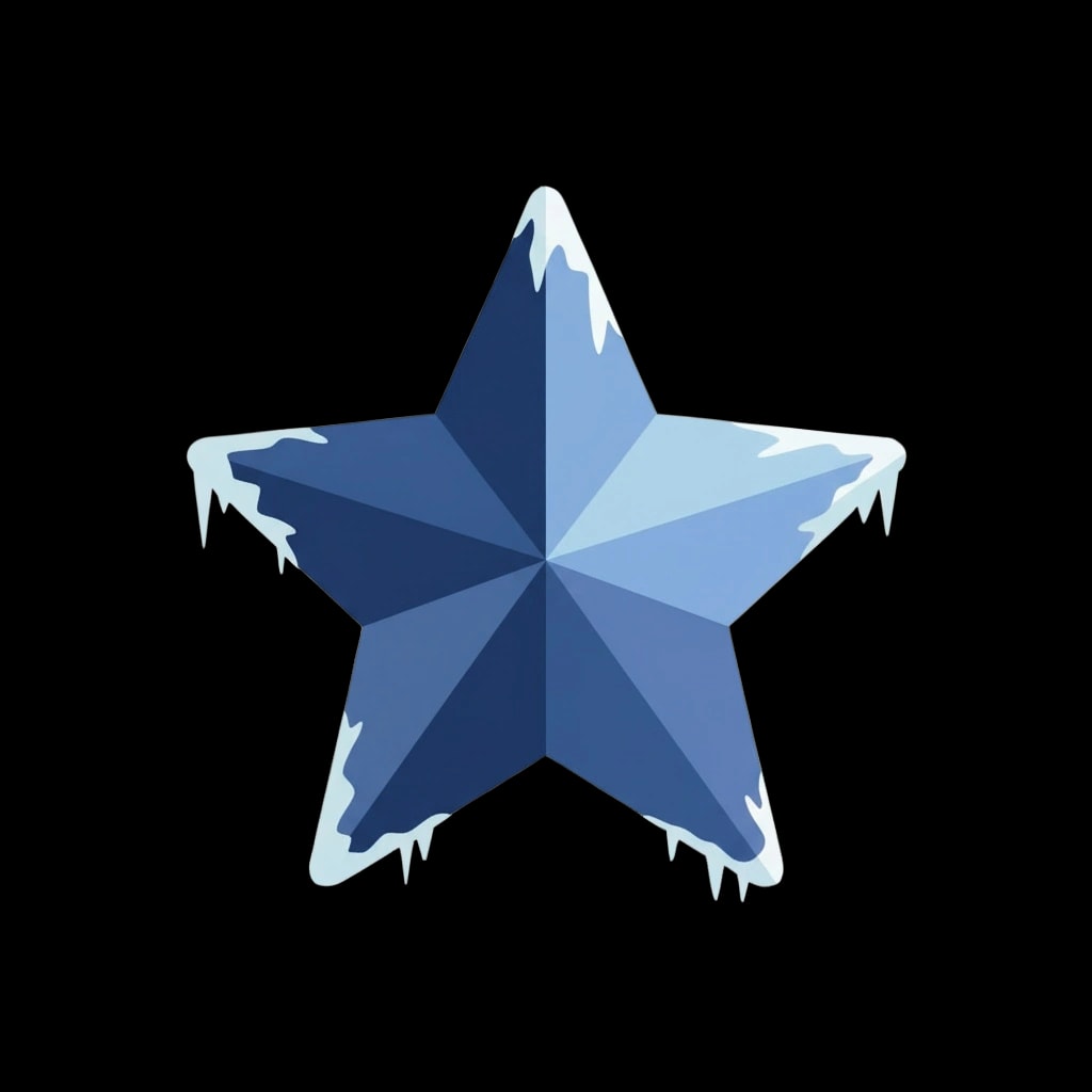 Frosted Wishlist Star