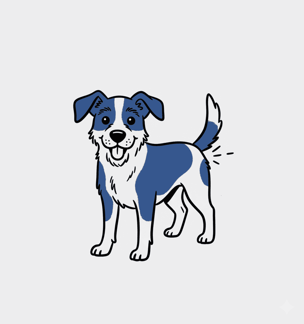 Bold Outline Flat example 1